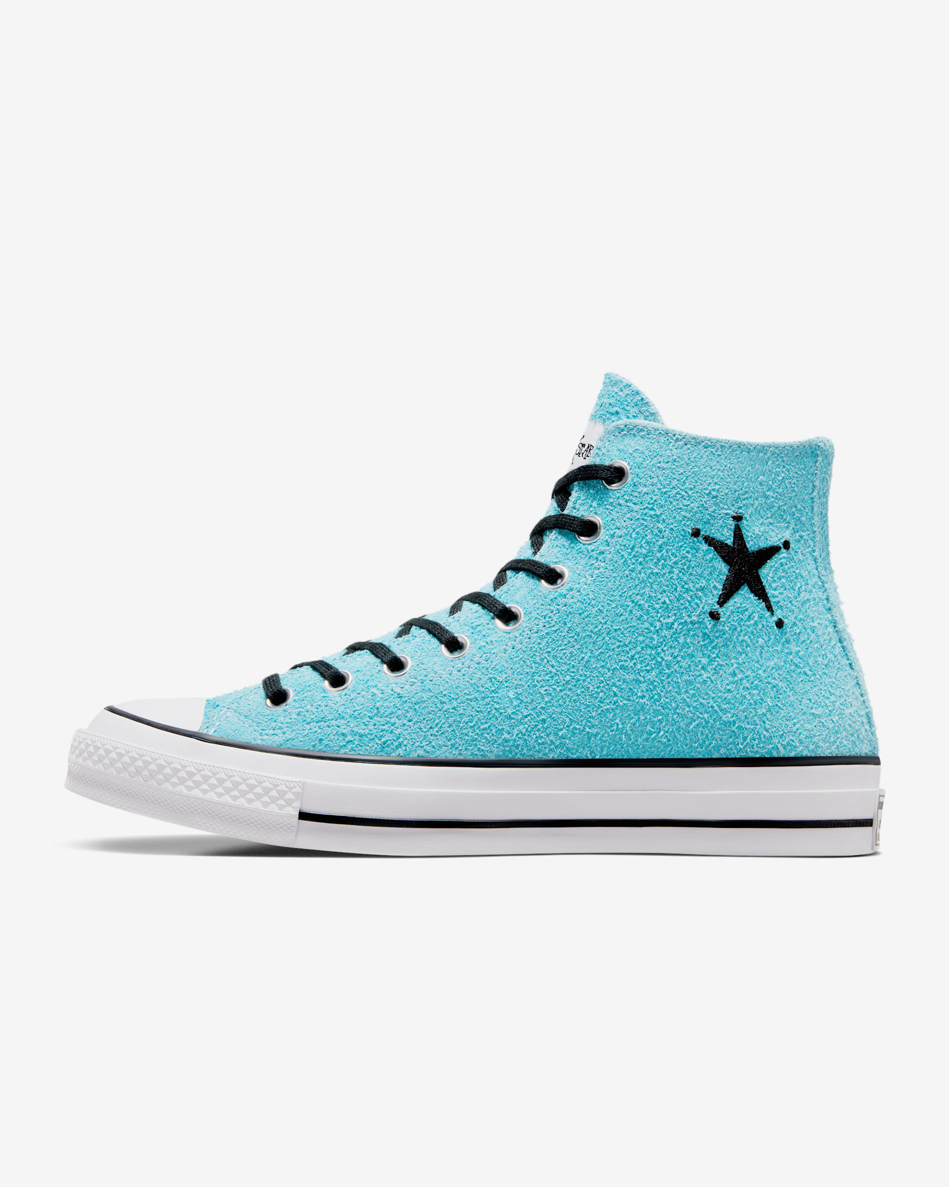 靴 Converse x Stussy CT70 Hi UK5 Sky Blue Converse x Stüssy Chuck 70 Shoes. Nike.com